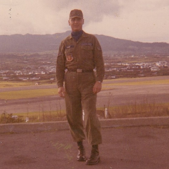 File:Robert Day, USAF SGT, 1968 at Azore Island.jpg