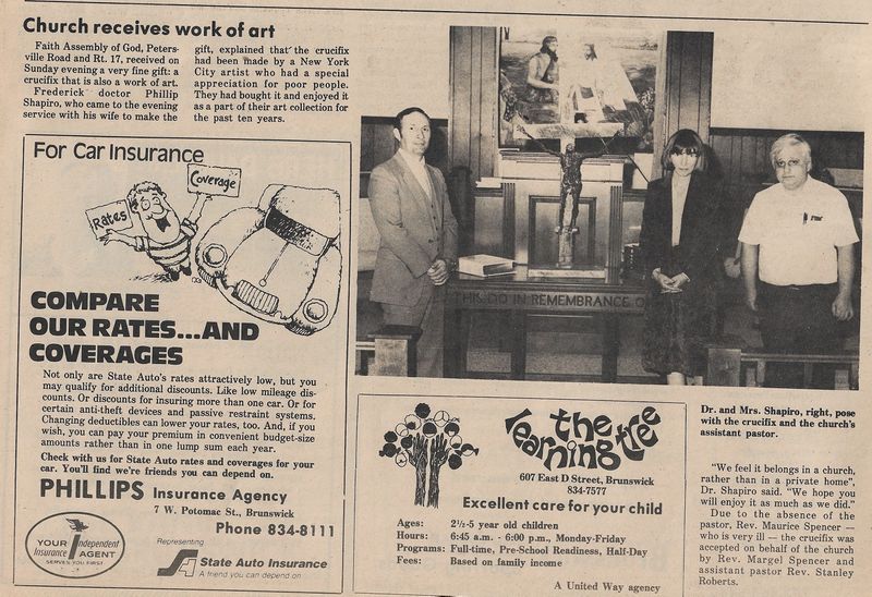 File:Faith Assembly of God receives Art Work from The Brunswick Citizen, Vol 10, No 43, November 3, 1983.jpg