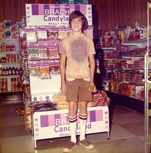Richard Powell at the old High's Dairy store Circa 1970.jpg
