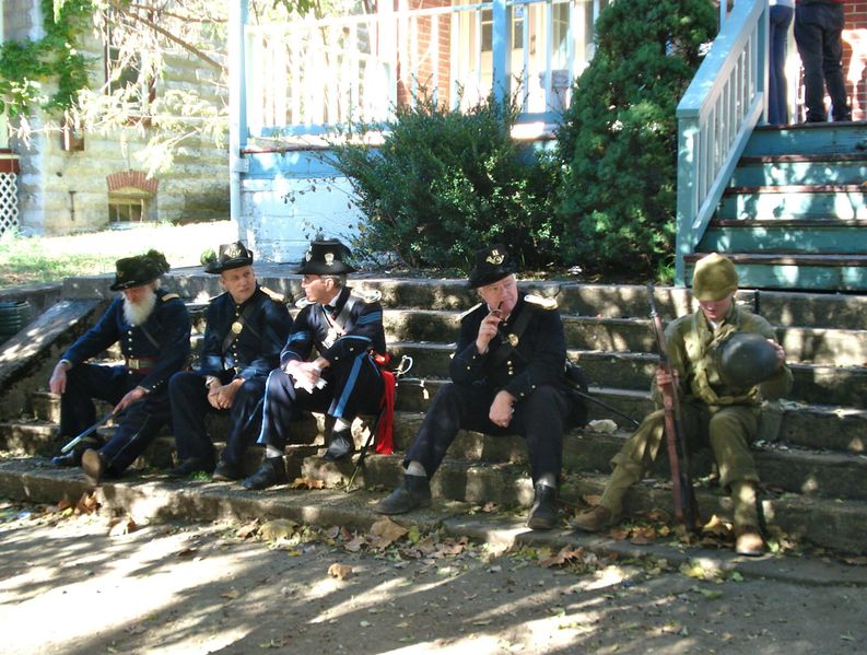File:Veterans Day Parade 2013 - Men in Uniform.jpg