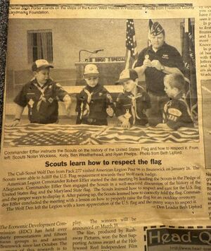 Scouts learn how to respect the flag.jpeg