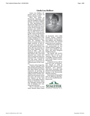 Linda Lou Heffner, FrederickNewsPost, 2026.03.09.pdf