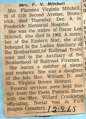 Florence Virginia Mitchell Obituary 1965.jpg