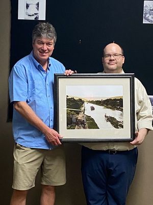 Museum 2021 welcomed a donation, July 2, 2021.jpg