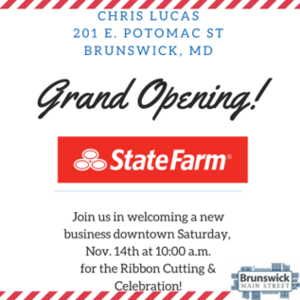 State Farm Grand Opening, November 14, 2020 - Postponed.png