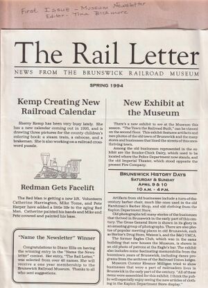 The Rail Letter, Spring 1994, First Issue (1).jpg