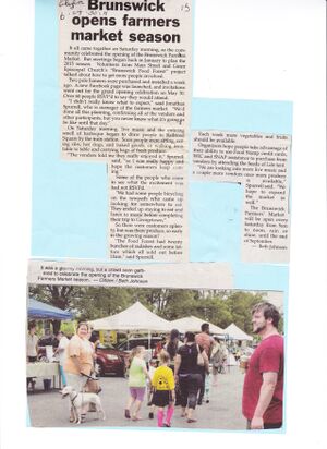 Farmers Market opens from The Brunswick Citizen, June 4, 2015.jpg