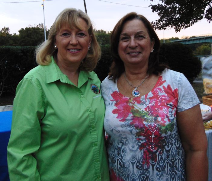 File:GBACC Kick Off to Railroad Days 2017, County Executive Jan Gardner and Terry Lewis, October 6, 2017.JPG