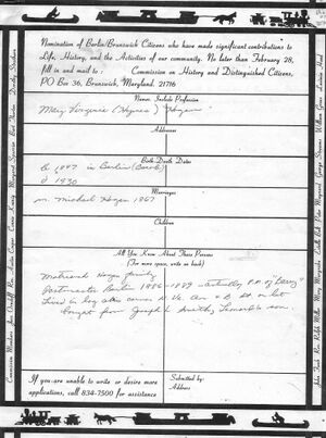 Mary Viginia (Hymes) Hogan, Distinguished Citizen 1980 (1).jpg