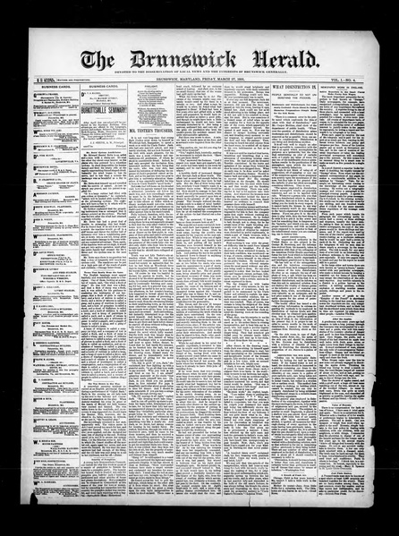 File:The Brunswick Herald Vol. 1 No. 4, March 27, 1891.pdf