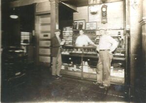 YMCA Concession Stand, Marvin Youkins behind counter.jpg