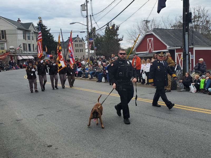 File:Veterans Day Parade, November 10, 2019 Brunswick Police, courtesy of Veterans Day Parade Facebook.jpg