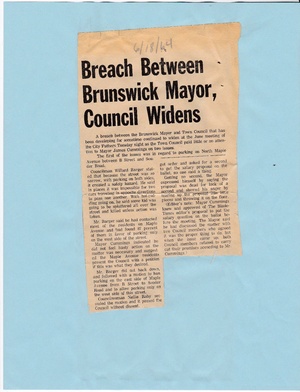 Breach between Mayor and Council 1964.pdf