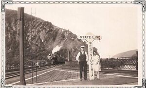 Harper's Ferry near the tunnel - Bessie Shelton.jpg
