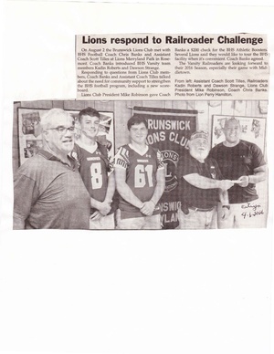 Lions Club 2016 and BHS Football Boosters from the Brunswick Citizen, September 1, 2016.pdf