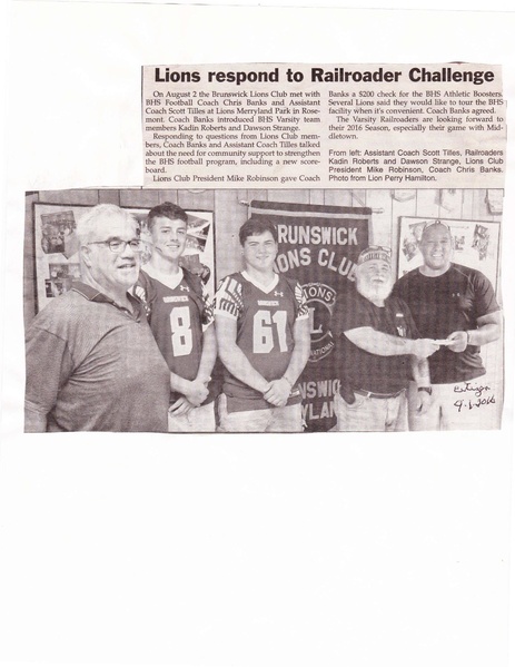 File:Lions Club 2016 and BHS Football Boosters from the Brunswick Citizen, September 1, 2016.pdf