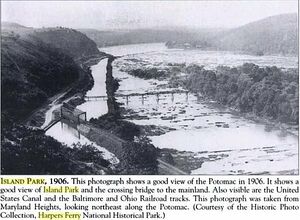 Harpers Ferry Island Amusement Park 1879 to 1909.jpg