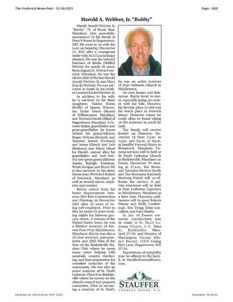 File:Harold A. Webber, Jr. “Bubby”, FrederickNewsPost, 2025.12.16.pdf