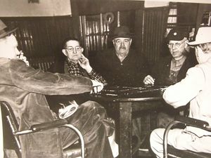 Dominoes in the lounge at the Y..jpg