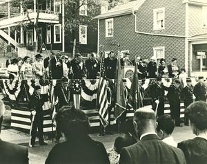 Veterans Day Parade Circa 1960 Opening Ceremony.jpg