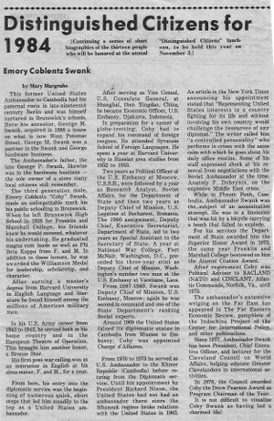 Emery Coblentz Swank, Distinguished Citizen 1984 (5).jpg