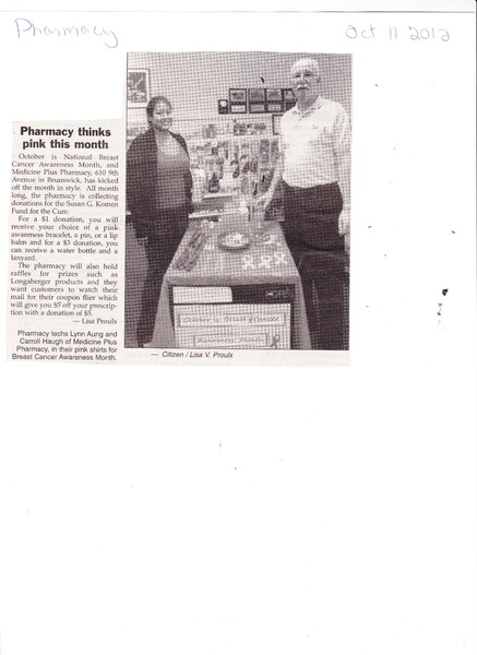 File:Medicine First Pharmacy from The Brunswick Citzen, October 12, 2012.pdf