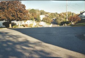 A Street looking east from 1st Avenue, November 2009.jpg