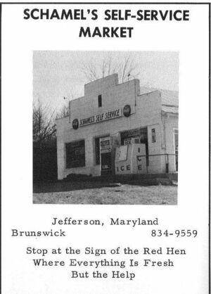 Schamel's Self Service market in 1971.jpg