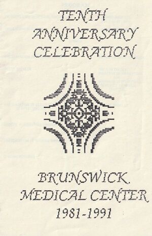 Medical Center Tenth Anniversary Celebration Program 1981 - 1991.jpg