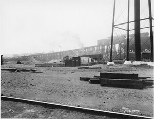 Train on Coal Tipple - 1928.jpg