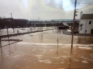 Flood looking toward the River Bridge January 19 to 21, 1996.jpg