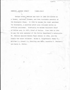 George Ernest Ambrose History.jpg