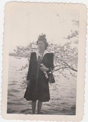 Gladys Merriman in DC at the Cherry Blossom Festiva.jpg