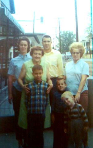 Streight family gathering in the early 1960s.jpg