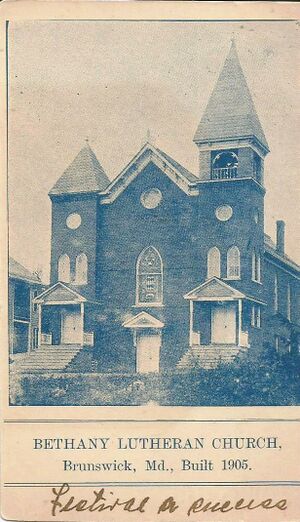 Churches, Bethany Lutheran Church Post Card.jpg