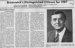 Maurice Edward Good, Distinguished Citizen 1987 (3).jpg