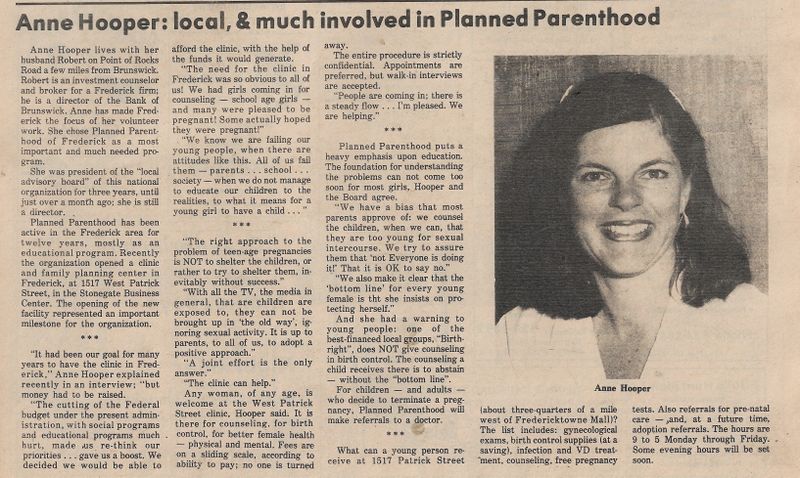 File:Anne Hooper Involved in Planned Parenthood from The Brunswick Citizen, Vol 11, No 24, June 14, 1984.jpg