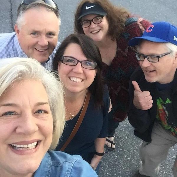 File:Andrea Eckles, Rosemont, Steve and Angel White, Brunswick, Carla Harrison, Point of Rocks, and Danny Pawlowski, Brunswick, (L to R) April 2018.jpg