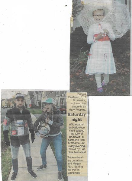 File:Halloween 2019 Bridget DeMarico, Jonathon and Megan Farr from The Brunswick Citizen, November 7, 2019.jpg