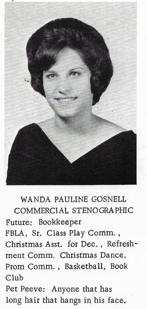 Senior 1966 Wanda Pauline Gosnell.jpg