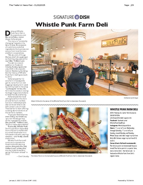 File:Whistle Punk Farm Deli, FrederickNewsPost, 2025.01.02.pdf