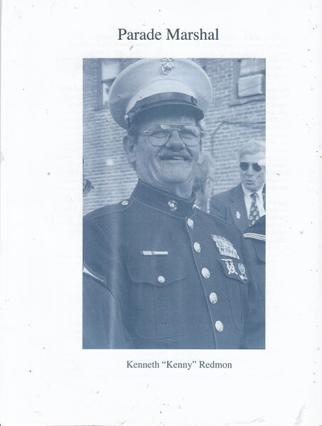 File:Veterans Day Parade 2008 Parade Marshal Kenneth (Kenny) Redmon from the Program November 2, 2008 (1).jpg