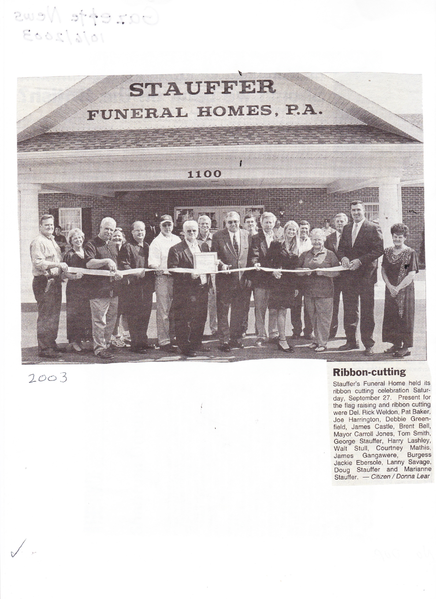 File:Stauffer Funeral Homes Ribbon Cuttinng Septermber 27, 2003.png