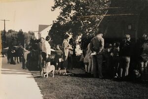 Grace Church Blessing of Animals in 1970..jpg