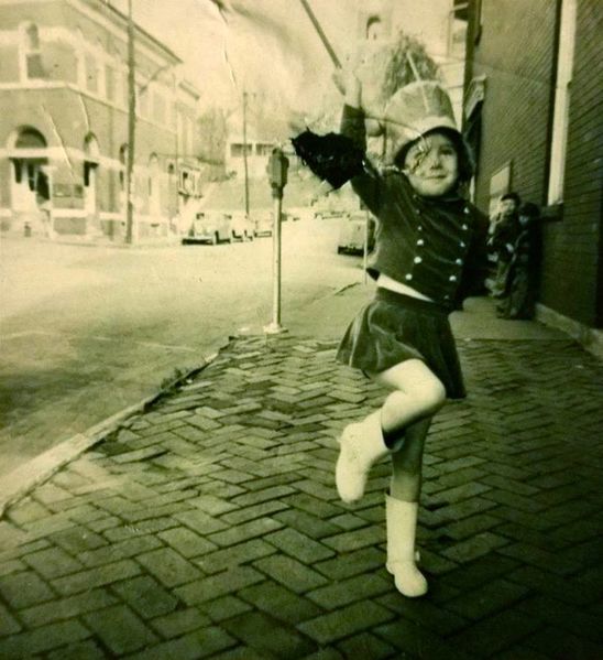 File:Unidentified - Majorette on S. Maple Avenue.jpg