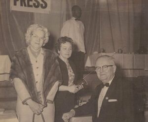 Governor Millard Tawes with Mrs Tawes and Louise Cannon.jpg