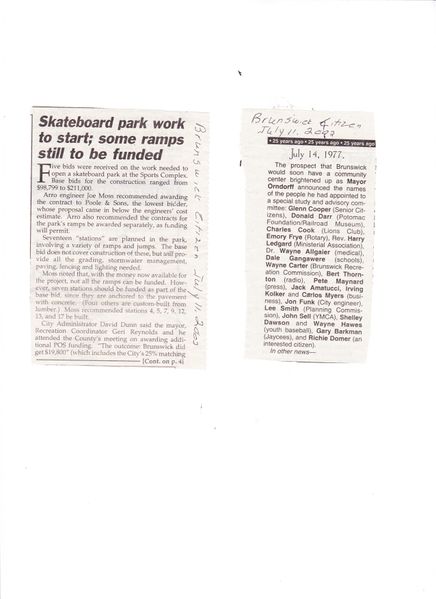 File:Skateboard Park work to start from The Brunswick Citizen, July 11, 2002.jpg