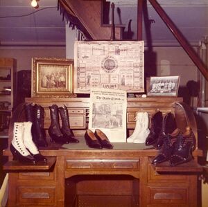 Kaplon's historical display in the old store.jpg