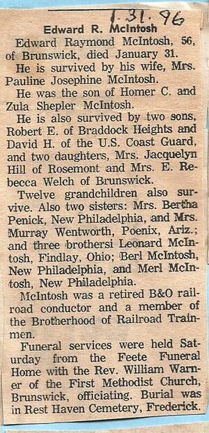 Edward Raymond McIntosh Obituary January 1967.jpg