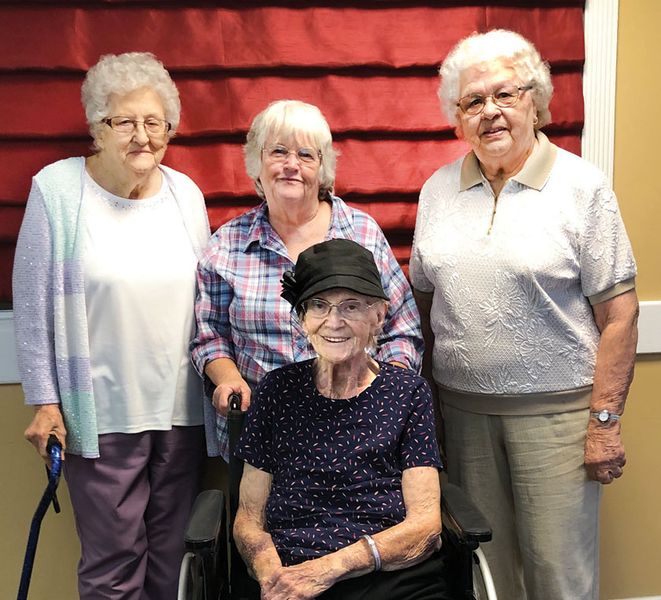 File:Ladies Auxiliary Anna Thorton, Ella Spence,Charlotte Barnhouse and seated, Dorothy Moss.jpg 4.jpg